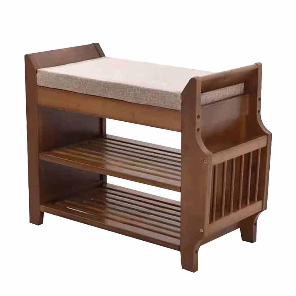 Banc à chaussures anti-désordre avec assise 100 kg et coffre caché