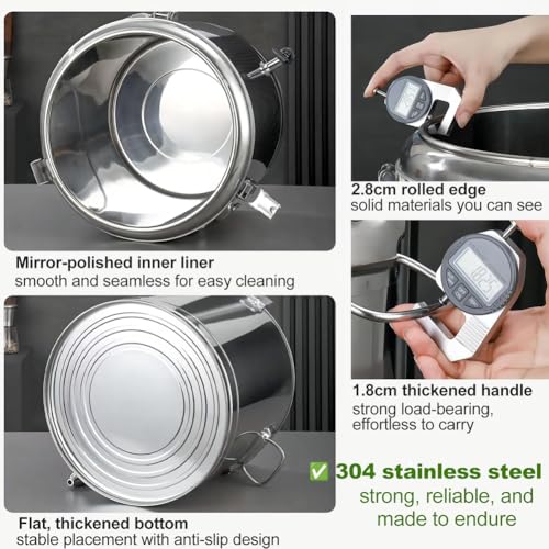 Dispensador térmico de bebidas, recipiente aislado para bebidas, acero inoxidable 304, grifo para agua fría y caliente, capacidad de 40 litros, ideal para catering, té, café, sopa