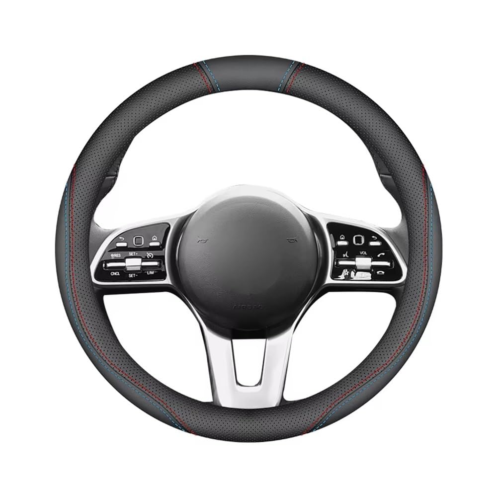 Funda Volante Coche Funda de PU Antideslizante para Volante Coche para Santa para Sonata para Tucson para Kona I30 IX25 IX35