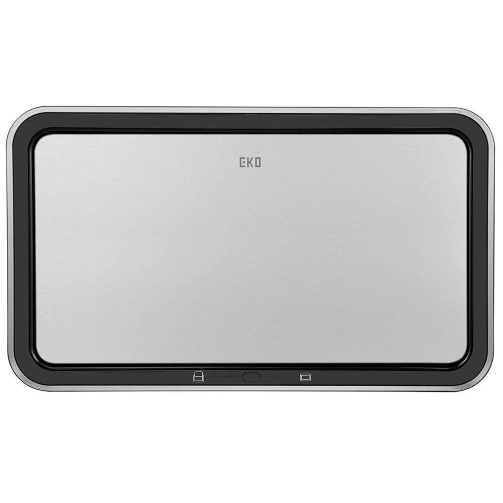 EKO フタ付きゴミ箱 シルバー 47L 1193777 EKO フタ付きゴミ箱 シルバー 47L 1193777 Amazon｜不二貿易