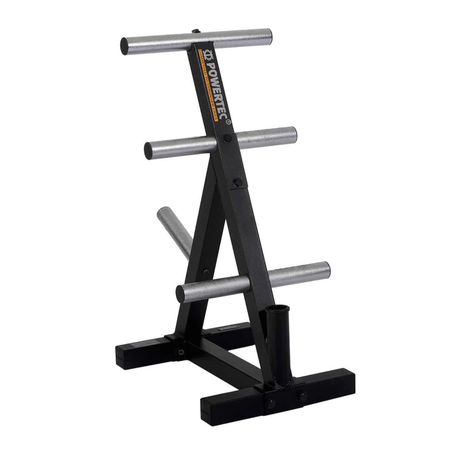 Powertec Fitness Workbench Weight Rack, Black