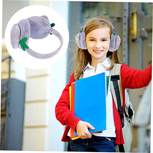 Hemoton 1pc Plush Carrot Earmuff for Boy Girl Warm Winter Ear Cover Cute Ear Protection for Skiing Snowboarding and Outdoor Activities for Boys and Girls2