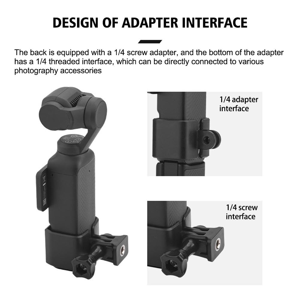 Amazon.co.jp: Shnmersy For DJI Osmo Pocket 3用マウントアダプター 