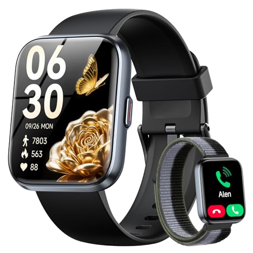 Smart Watches for Women Men Android & iPhone, Alexa Built-in, 1.8