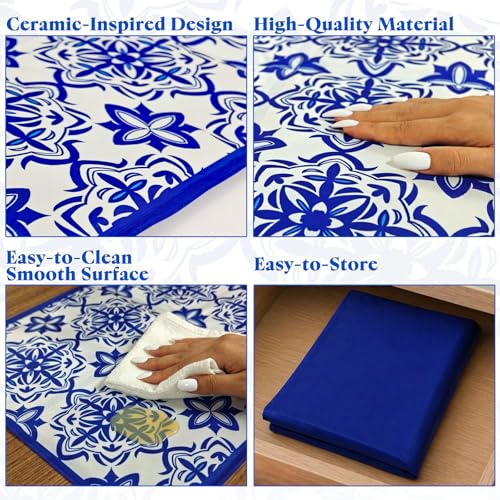 NWK Cooling Mat for Food, Chilled Serving Trays for Parties, 24‘’X 16‘’ by NWK - Used condition - Image 7