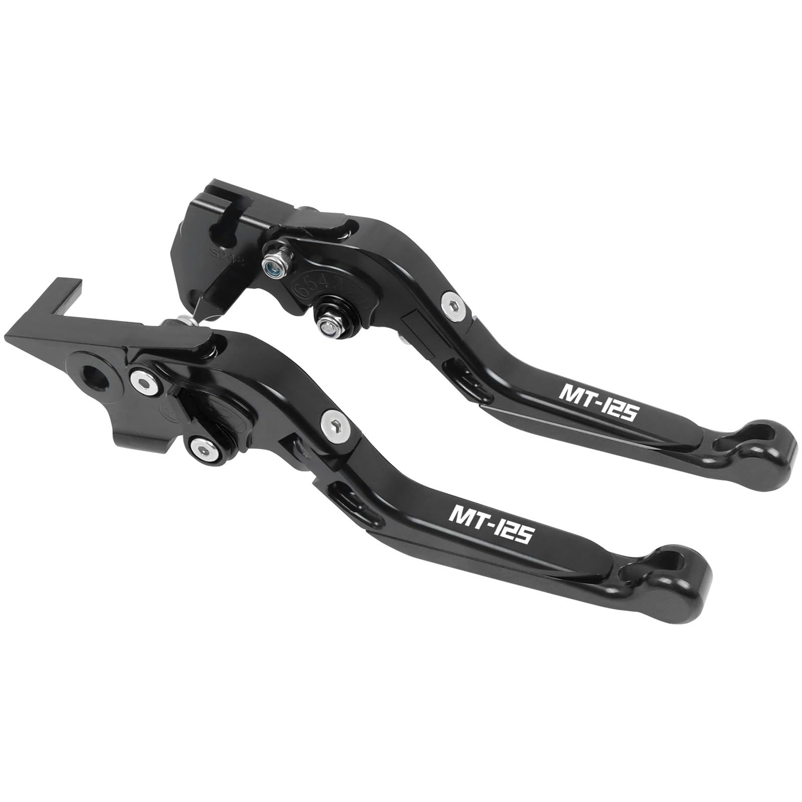Per MT125 MT-125 2015 2016 2017 Accessori Moto Estendere Regolabile Maniglia Pieghevole Leve Freno Frizione Leve (Colore: Nero)