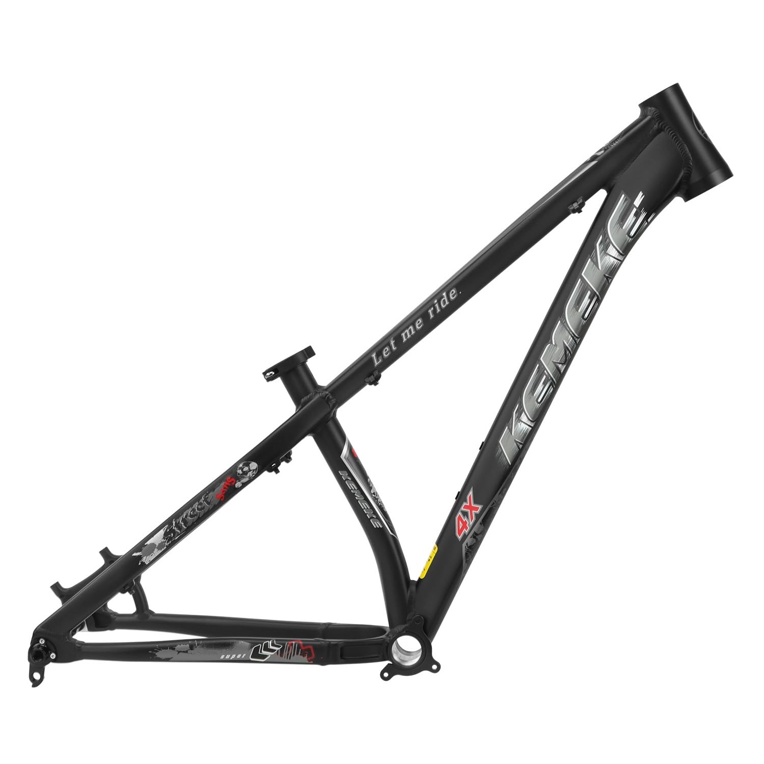Amazon.com: BSFHQS 14inch Dirt Jump Bike Frame 26 27.5er Aluminum