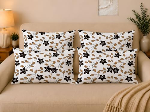 Image of ACTOS Hollow Fiber for Bed Adjustable Sleeping Pillow | Height Adjustable | Soft & Fluffy Comfort | Multicolor | 24 x 16 Inch | Set of 4|BL-160
