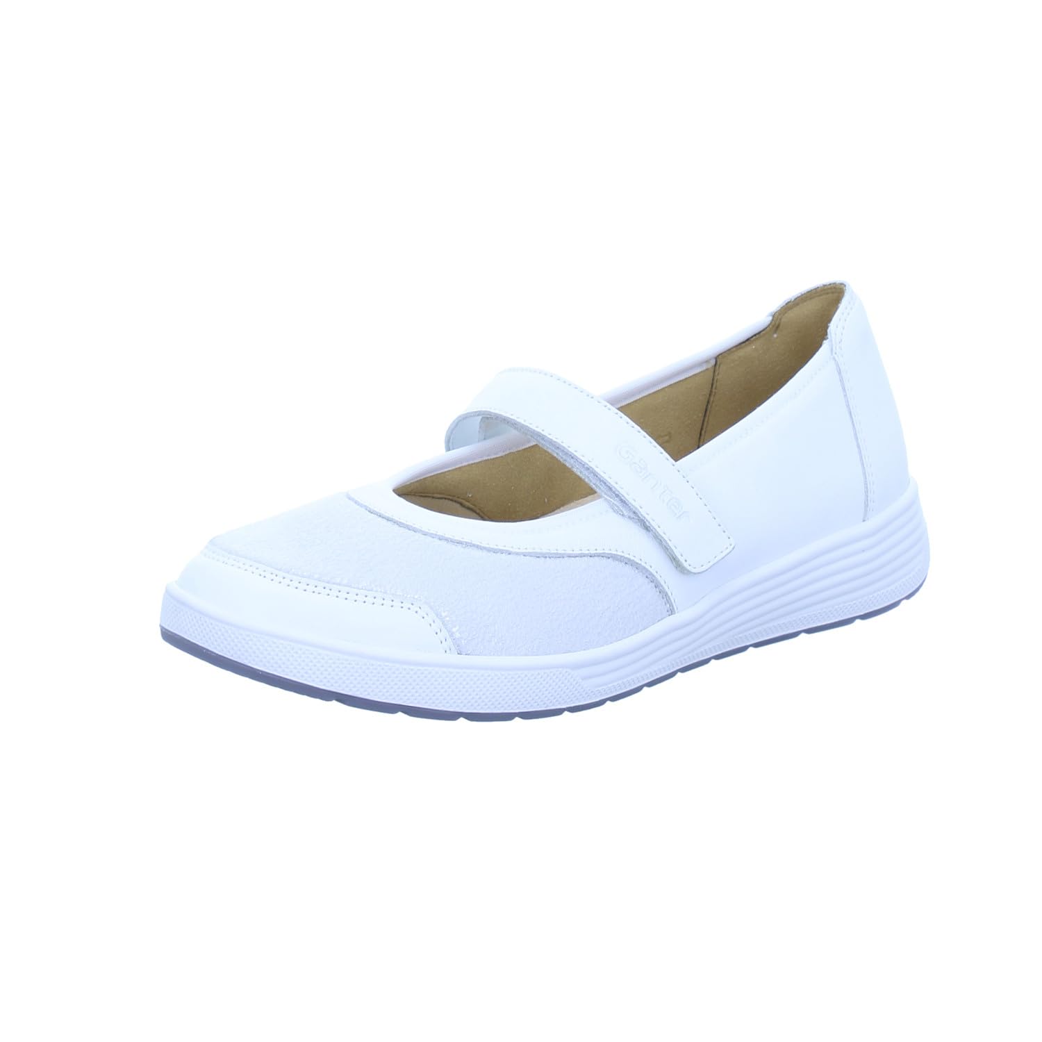Ganter Women's Klara Ballet Flat, Milk, 10 UK