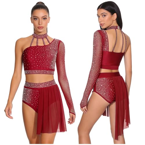 Costume danse lyrique contemporaine femme idéal pour gala et concours L