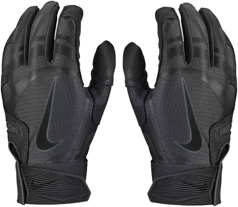 Nike Alpha Huarache Edge Batting Gloves - Black - 1 Pair - XXL