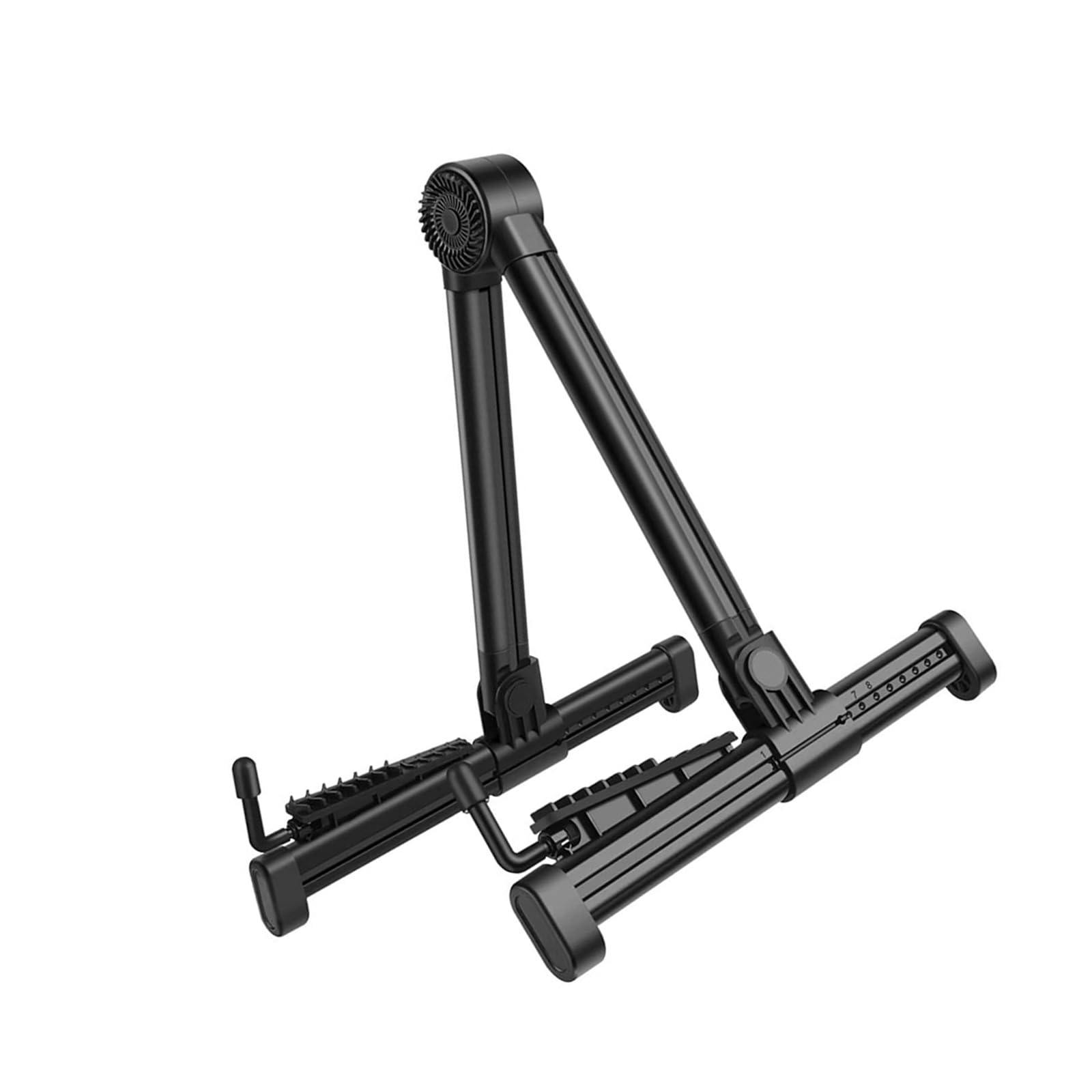 BWANGIAO Universals Folding Acoustic Guitar Stand Adjustable Floor Guitar Holder Portable Musical Instrument Stand Enduring