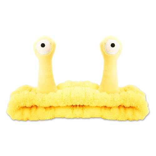 Diadema de lavado facial de caracol, diadema de maquillaje facial Harirband para lavar la cara, envoltura para la cabeza, diademas elásticas de