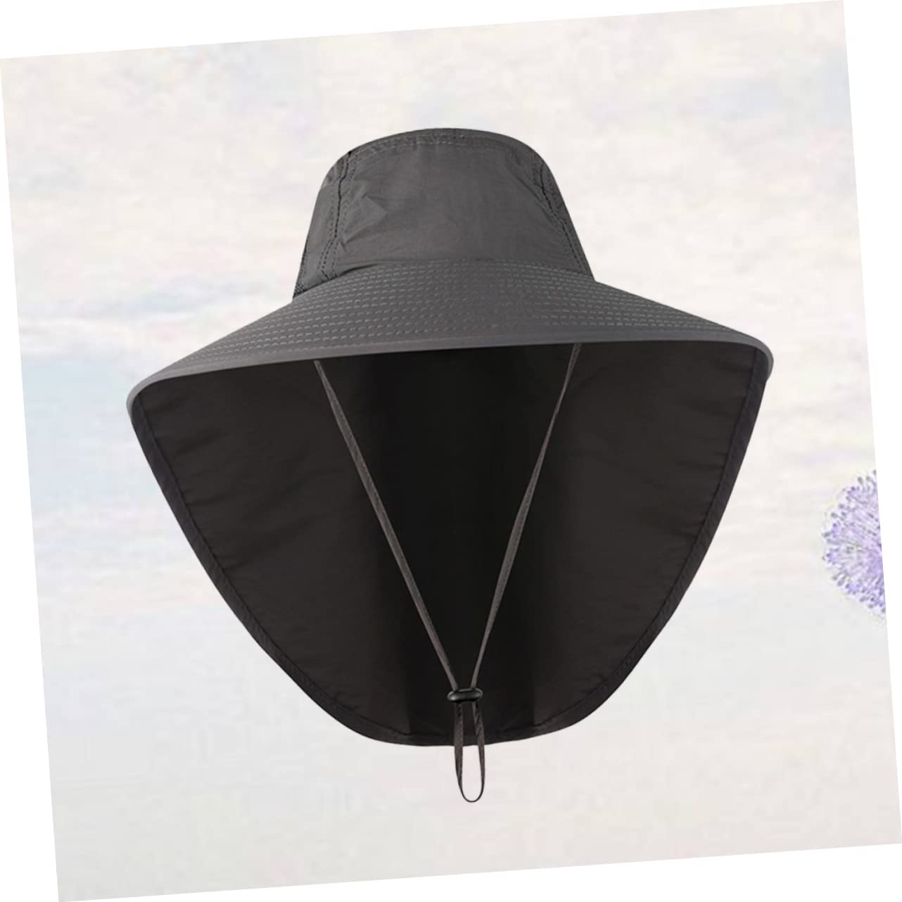 Healvian Sonnenhut Schutz Rand Breit Uv Wasserdichter Fischerhut Angelhut Im Freien Ohr Eimer Sonnenhüte Angeln Männer Kappe Surfhut Sommermützen Für Damen Outdoor-wandermütze Dark Grey