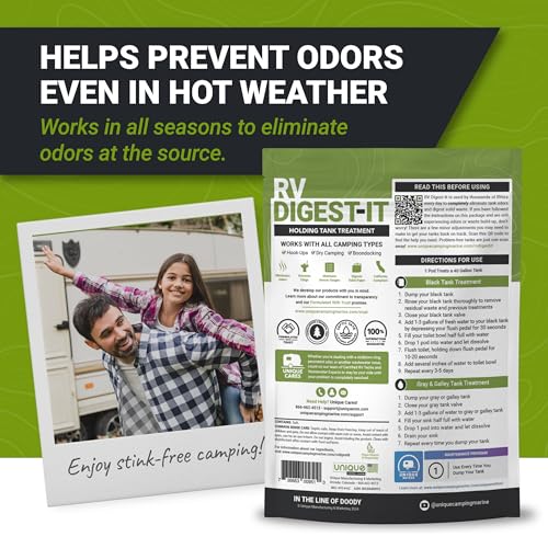 Image of Unique RV Digest-It Drop-In Pods RV Tank Treatment, 20 Count