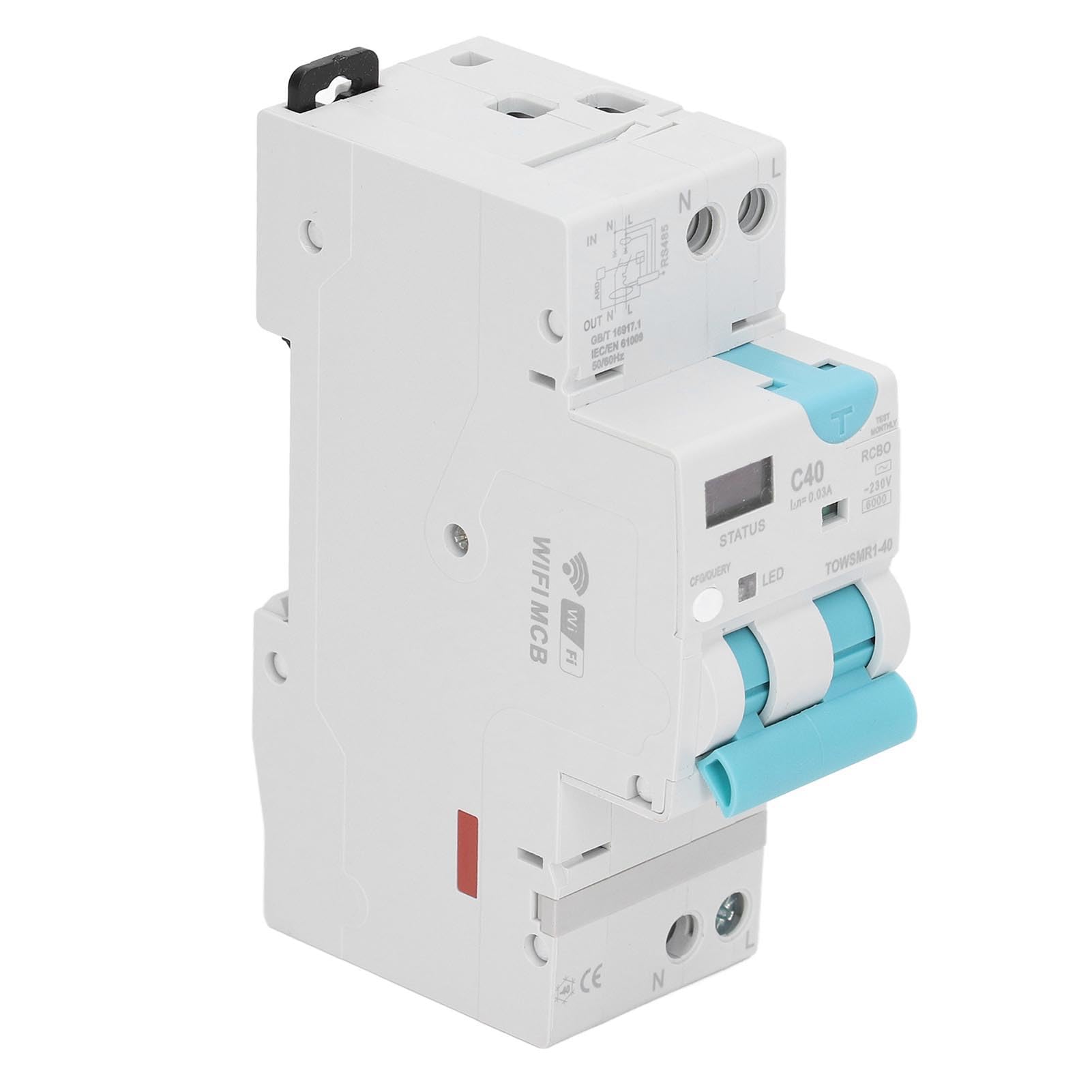 Chrees Interruttore Automatico WiFi Smart Controllo Remoto Efficiente Risparmio Energetico per il di Automazione Domestica