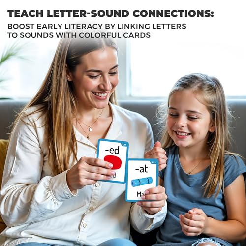QUOKKA 1000+ Phonics Words Flash Cards for Kids Ages 4-8, 20 Reading Stages, 260 Card Games for Kids Ages 3-5 and 6-8 - Image 4
