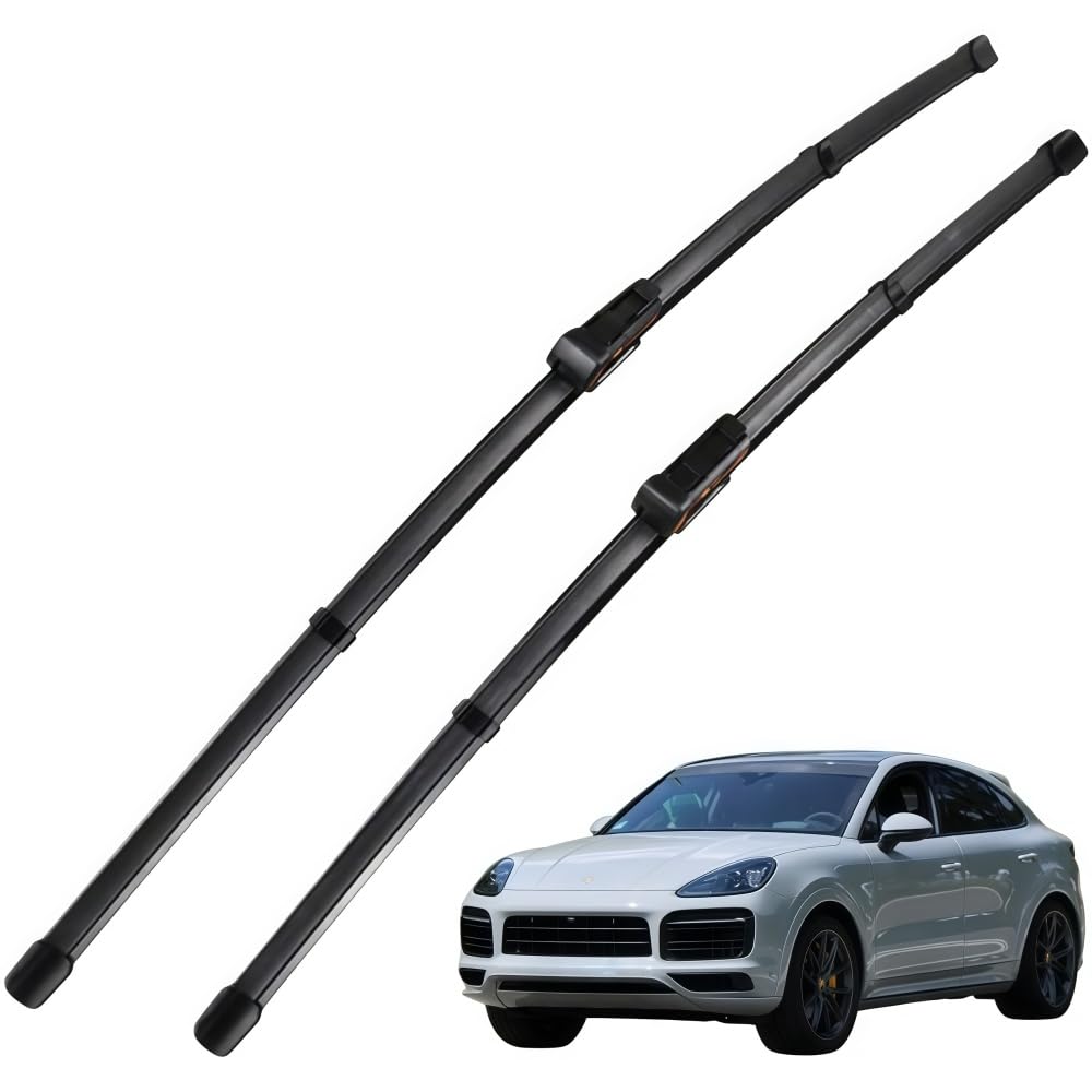 ocpcrn Car Windshield Wiper Blades for Porsche Cayenne MK3 (2019),Premium All-Season Windshield Wiper Blades,Replacement Windshield Wipers,Stable and Quiet