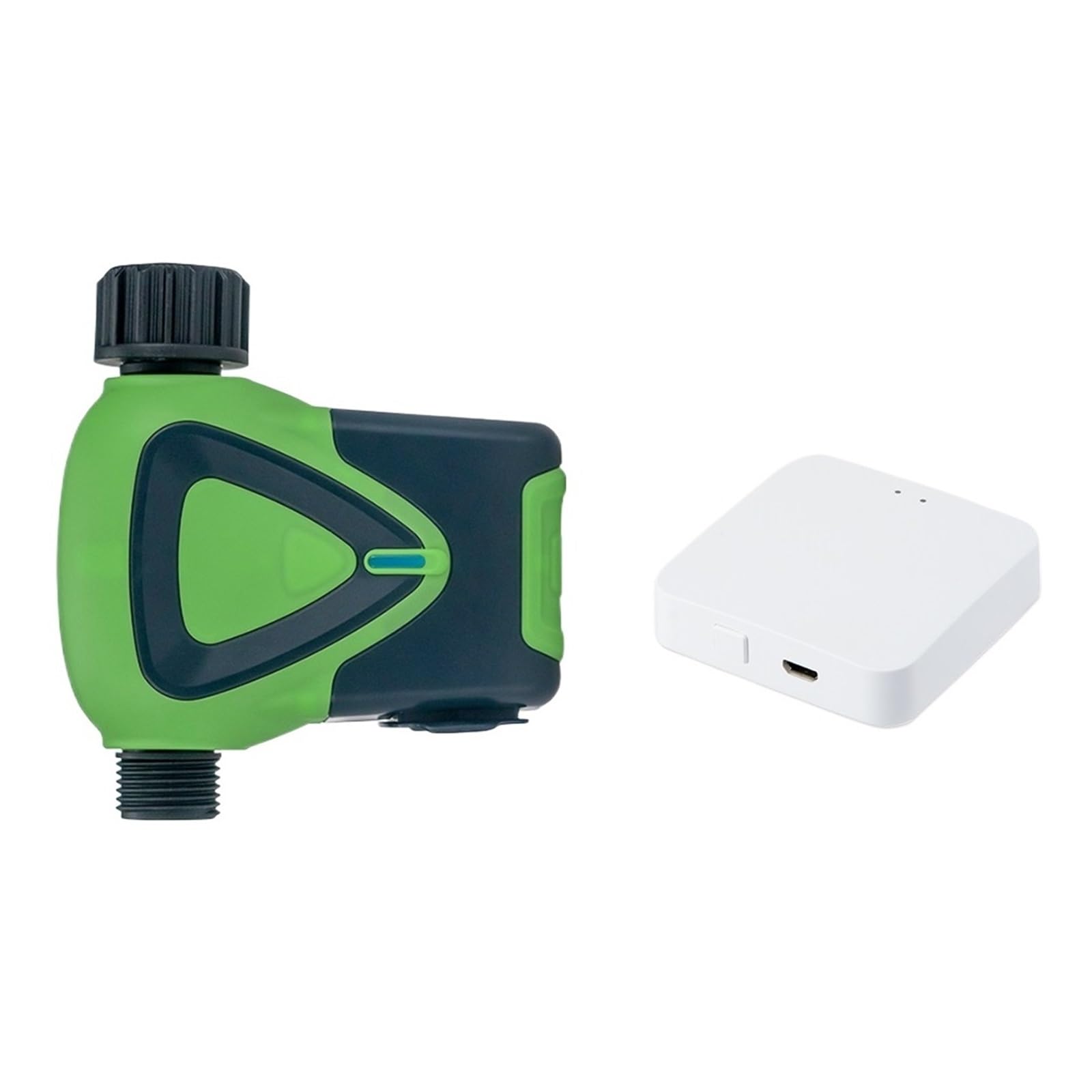 Tuya Zigbee Inteligentny Zraszacz Zegarowy IP66 Automatyczne Nawadnianie Kropelkowe Zegar Podlewania Pilot Inteligentne Życie OszczęDność Wody(1 Timer 1 Gateway)