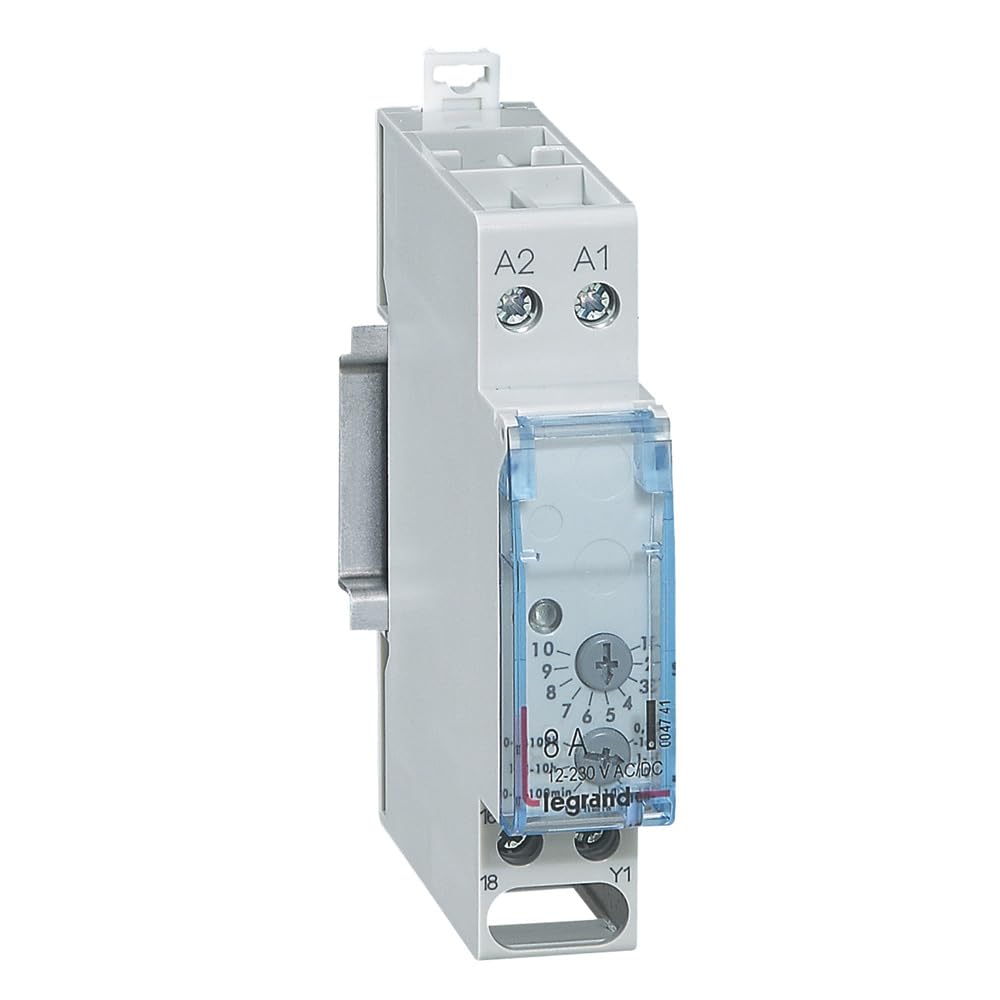 Relais temporisé modulaire retardéà l'ouverture - 1 module