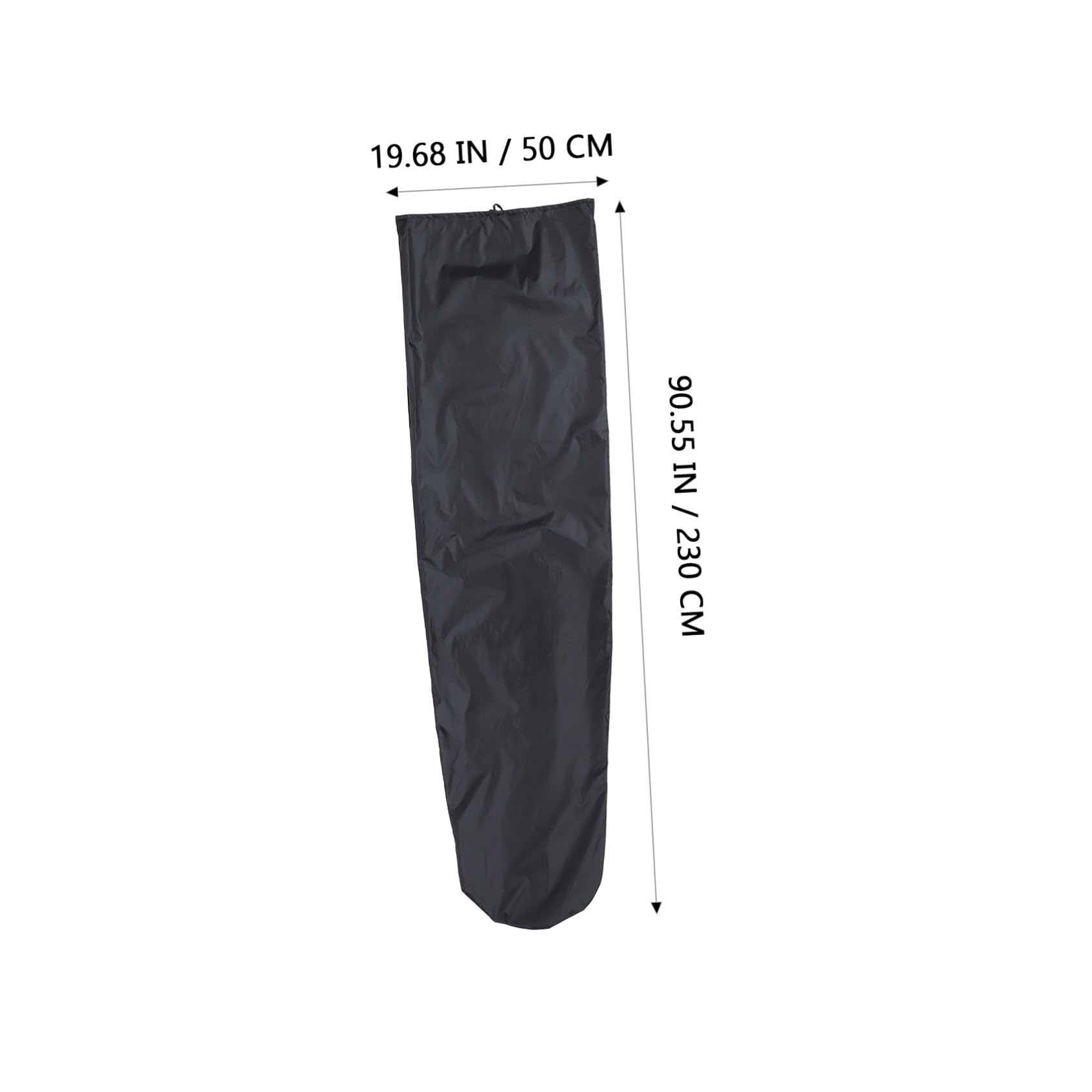Mipcase Housse De pour Planche De Surf De Snowboard Léger Décoratif Anti-Rayures Anti-poussière Noir Facile À Laver