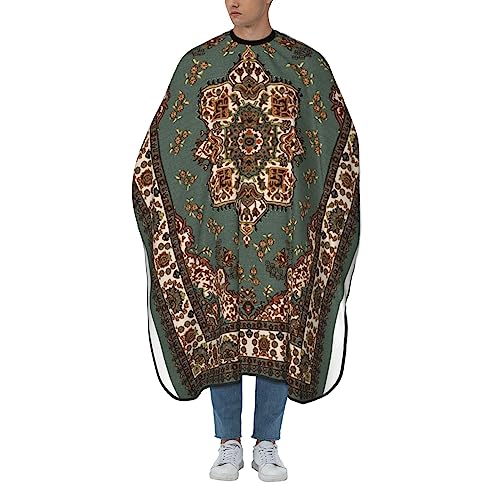 Cape de coupe pour salon de coiffure BONDIJ ajustable et imperméable blanche