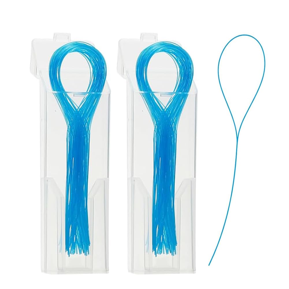 Dental Floss Threaders for Braces Bridges and Implants 70 Count Bridge Flossers for Adults