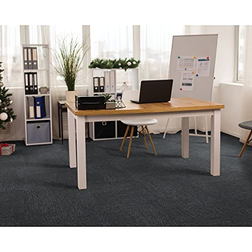 Image of Mohawk Advance 24 inch x 24 inch Berber (Loop pile), 0.09 inch Pile Height, Carpet Tile, PET Fiber, Inside Scoop Color, (24 Tiles), (96 sqft /carton)