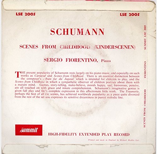Schumann Kinderscenen SCENES FROM CHILDHOOD image 2