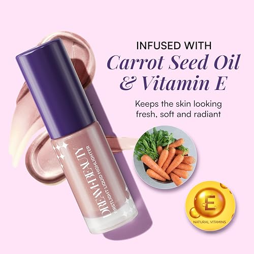 Image of Dream Beauty First Light Liquid Highlighter - LUNARGLOW | Radiant Glow with Dewy, Lightweight Finish | Easy Blend | Long-Stay Illuminator | No Glitter, Just Glow | 10ml