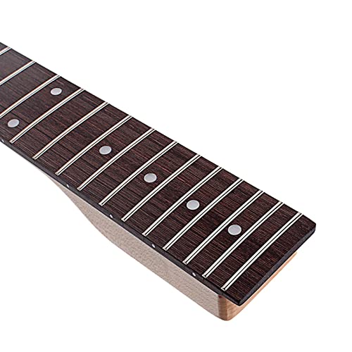 Manche de guitare électrique en érable noble 22 frettes au style vintage de 65,3 cm