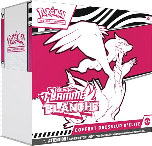 Pokémon TCG: Scarlet &amp; Violet Flamme Blanche (SV10.5) Elite Trainer Box - FR