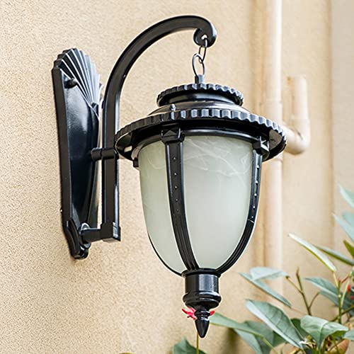 Bonnik Vintage Wandlaterne LED Antike Wandleuchte Veranda Lichter Outdoor Wand Wandleuchte Aluminium Glas Wandhalterung Licht IP55 wasserdichte Außenbeleuchtung Cover