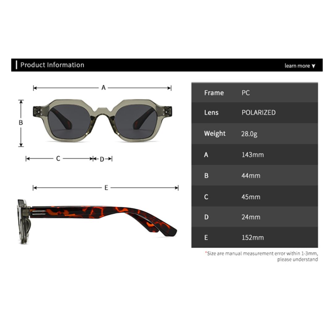 Okulary przeciwsłoneczne Polygon Polarized Retro Rivets Shades UV400