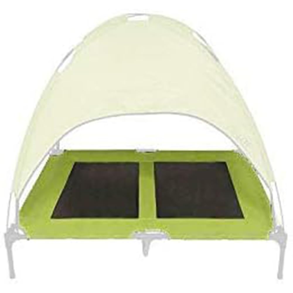 Midlee Dog Cot Replacement Bed Fabric- Green(Large)