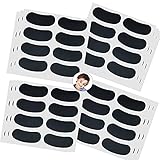 Eupboron 100 Pairs Eye Black Sticks Breathable Baseball and Football Eye Strips for Party Game...