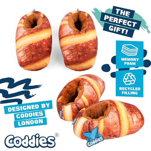 Coddies Loafers | Bread Slippers, Novelty Plush Slippers, Funny Gift for Men, Women & Kids2