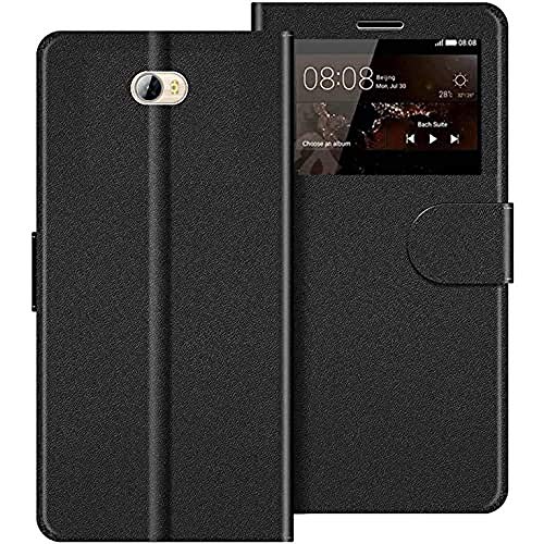 iPOMCASE Coque Double Fenêtre pour Huawei Y5 2,Y5II