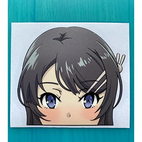 新たに装飾ステッカー出品中❤しんしん❤　0527 Amazon.co.jp: 桜島麻衣 青春ブタ野郎 痛車ステッカー カー