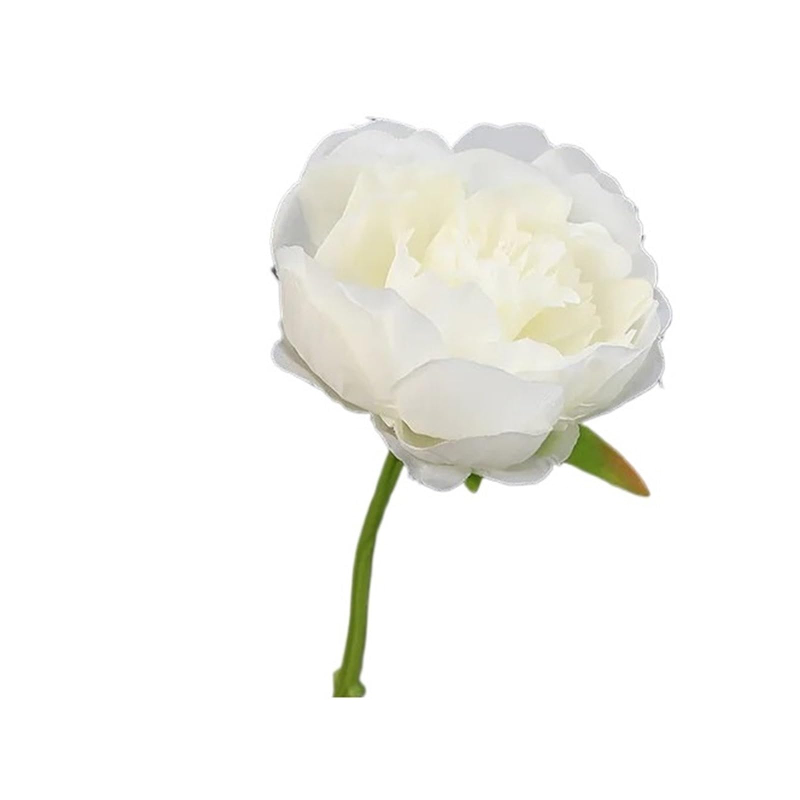 Casetlong 10Pcs For Home Decoration Fake Flowers Bouquet Wedding Decor Party Photography Props(White)