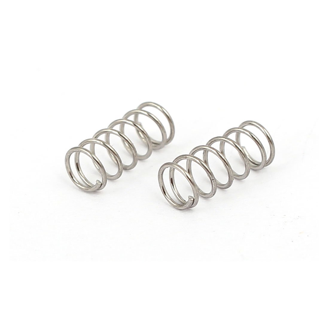 Molle Compressione Acciaio Inox 304 - 15pz, 0.4x5mm, Lunghezza 20mm