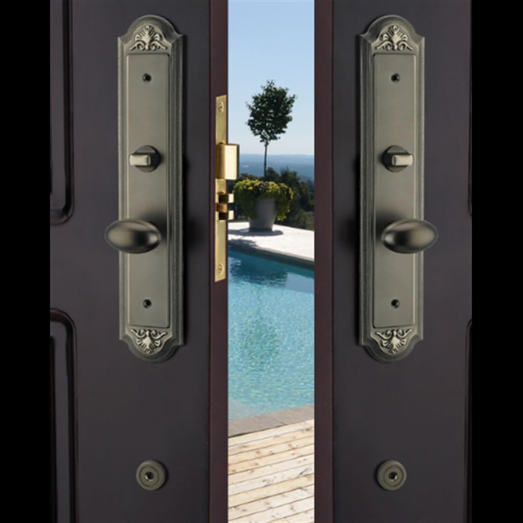 Folio Single Door Lock Zinc Alloy Villa Locks Entry Wooden Gate