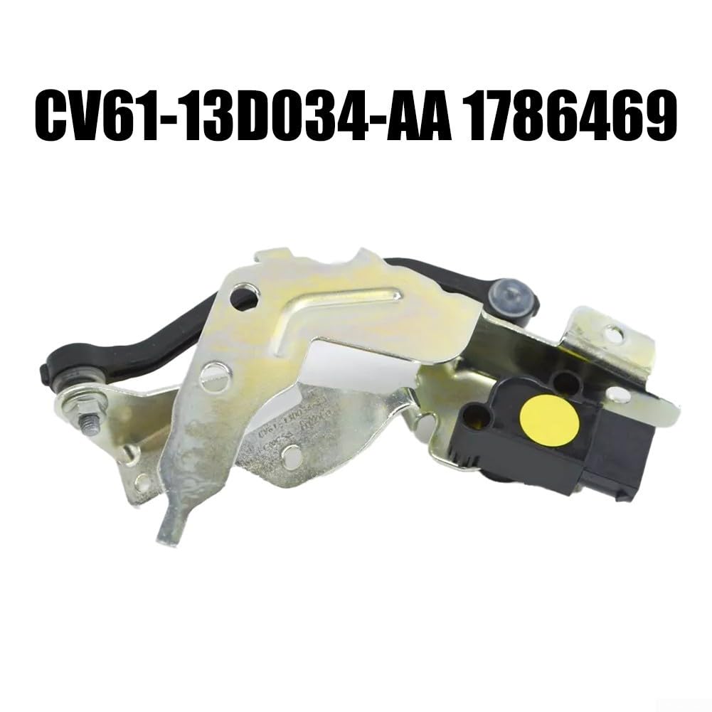 Sensor de nivelación de faros delanteros y soporte para Ford Kuga 2012-2019 ABS metal negro plata reemplazo OE CV61-13D034-AA 1786469 ajuste preciso desgaste