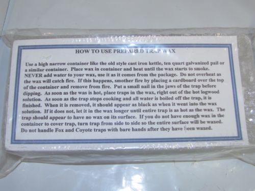 PLESIU 5 Pound White Trap Wax