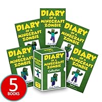 Diary of a Minecraft Zombie Collection Books 1 - 5 (Box of Books) 1943330360 Book Cover