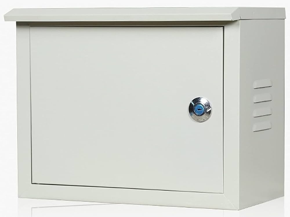 MUELLER 温度計付き制御ボックス Amazon | スチール製電気ボックス ウォールマウント