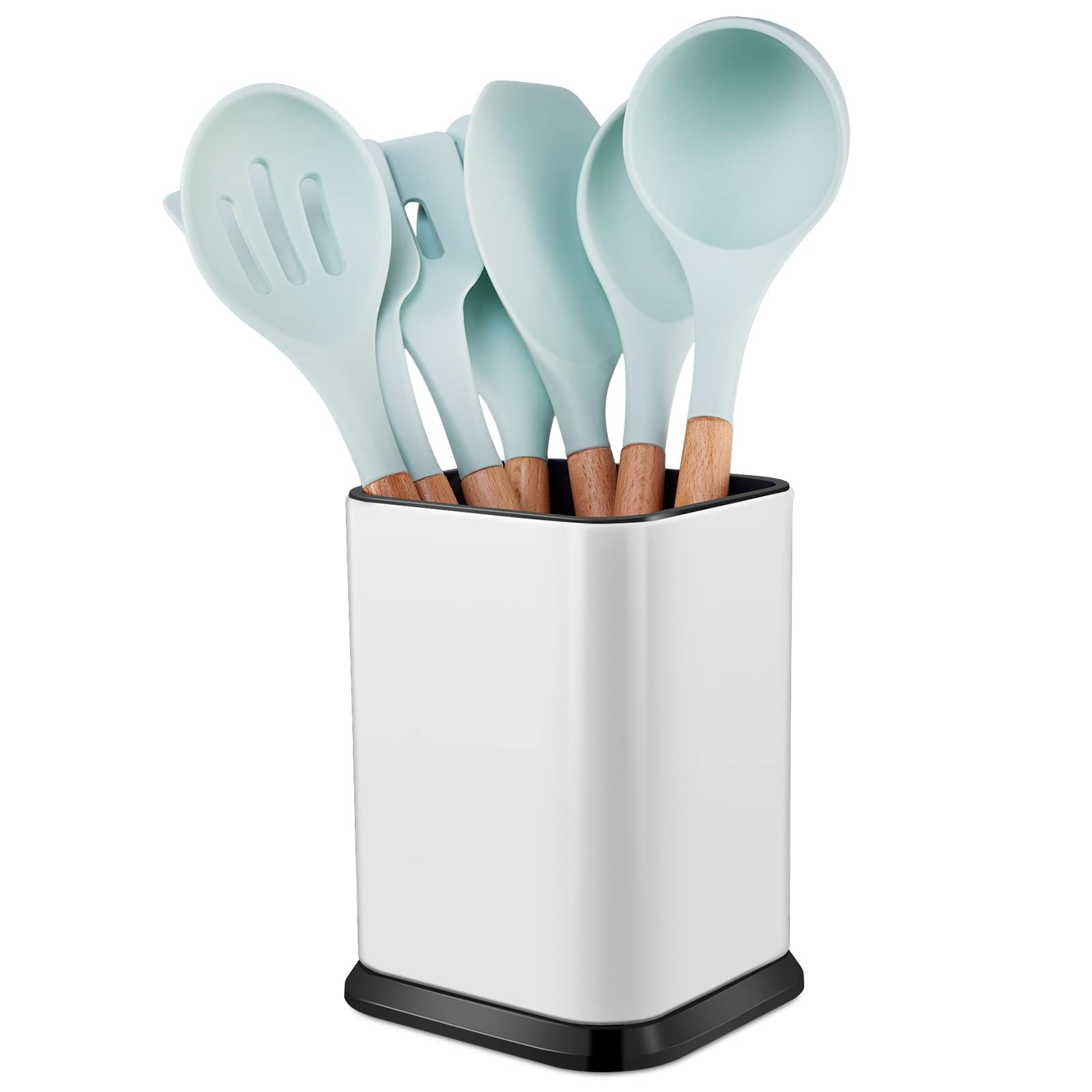 RedCall Stainless Steel Kitchen Utensil Holder for Countertop,Large