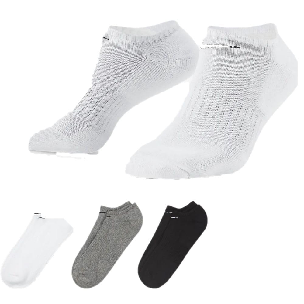 NIKEUnisex U Nk Everyday Cush Ns 3pr 132 Socks (pack of 1)