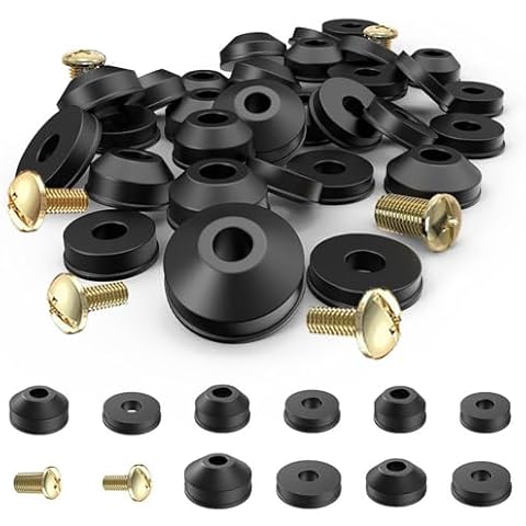 SiLnmLih 48 PCS Faucet Washer Kit Cover