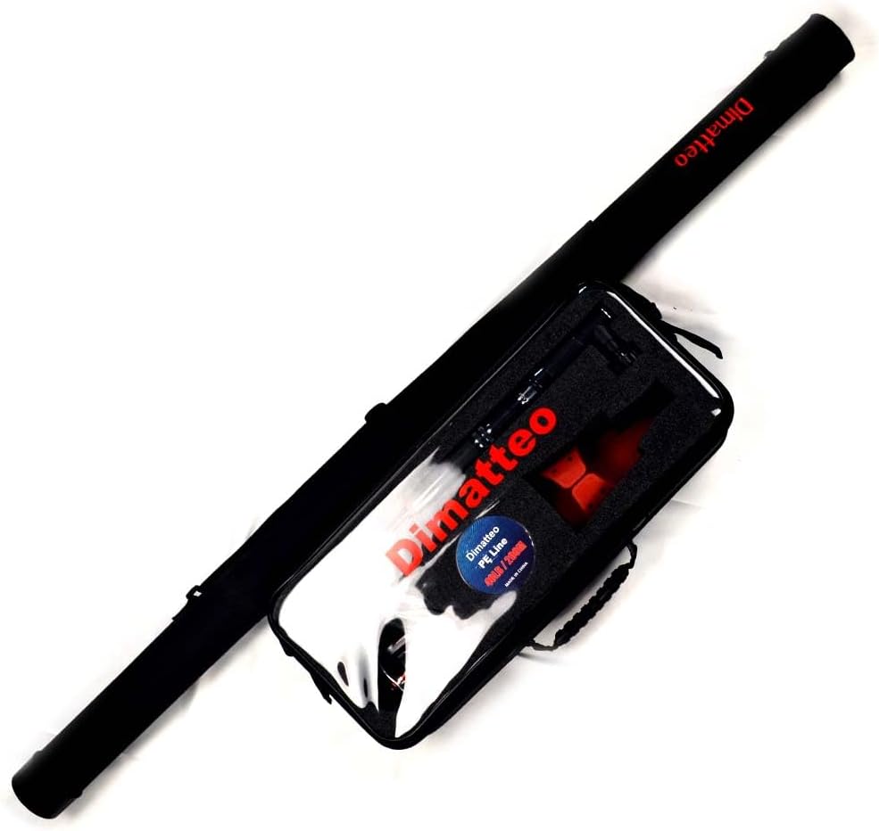 Dimatteo Ergonomics Fishing Combo. Ergonomics Handle with 1.9m Fishing Rod, Jig : 120-280g. Test: 10-15kgs,Spinner Reel 5000(3+1BB),40LB/200M PE Line, PVC Tackle Carry Box and Tube